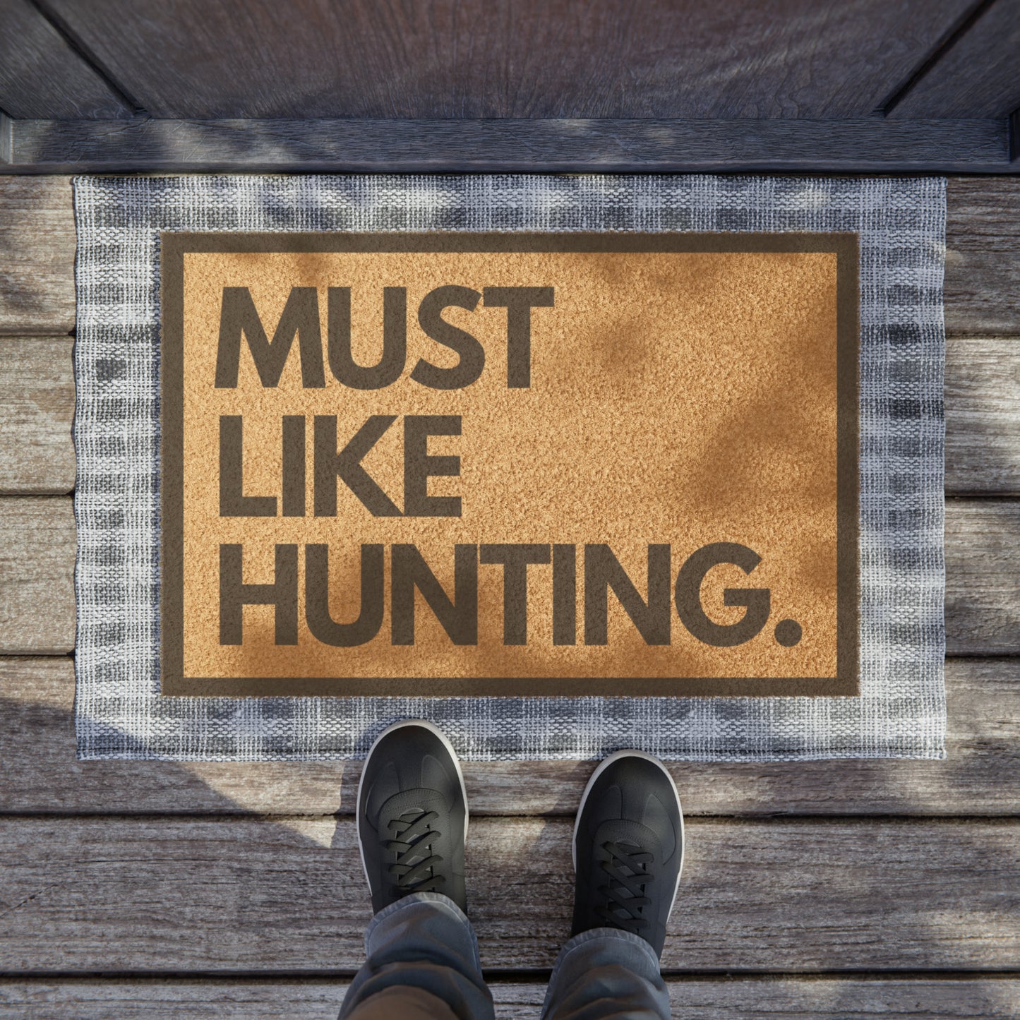 MUST LIKE HUNTING Doormat