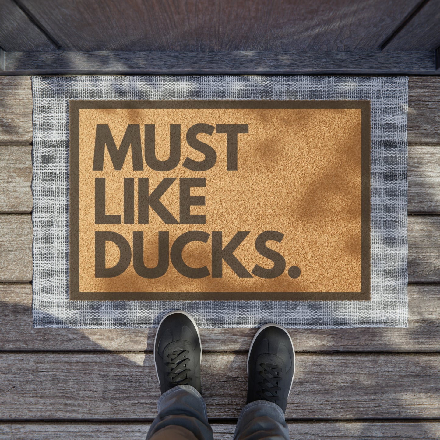 MUST LIKE DUCKS Doormat