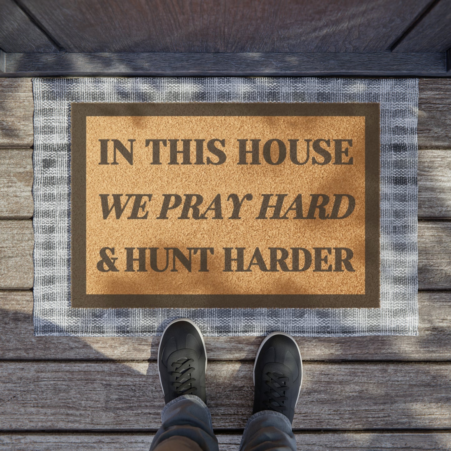 IN THIS HOUSE Doormat