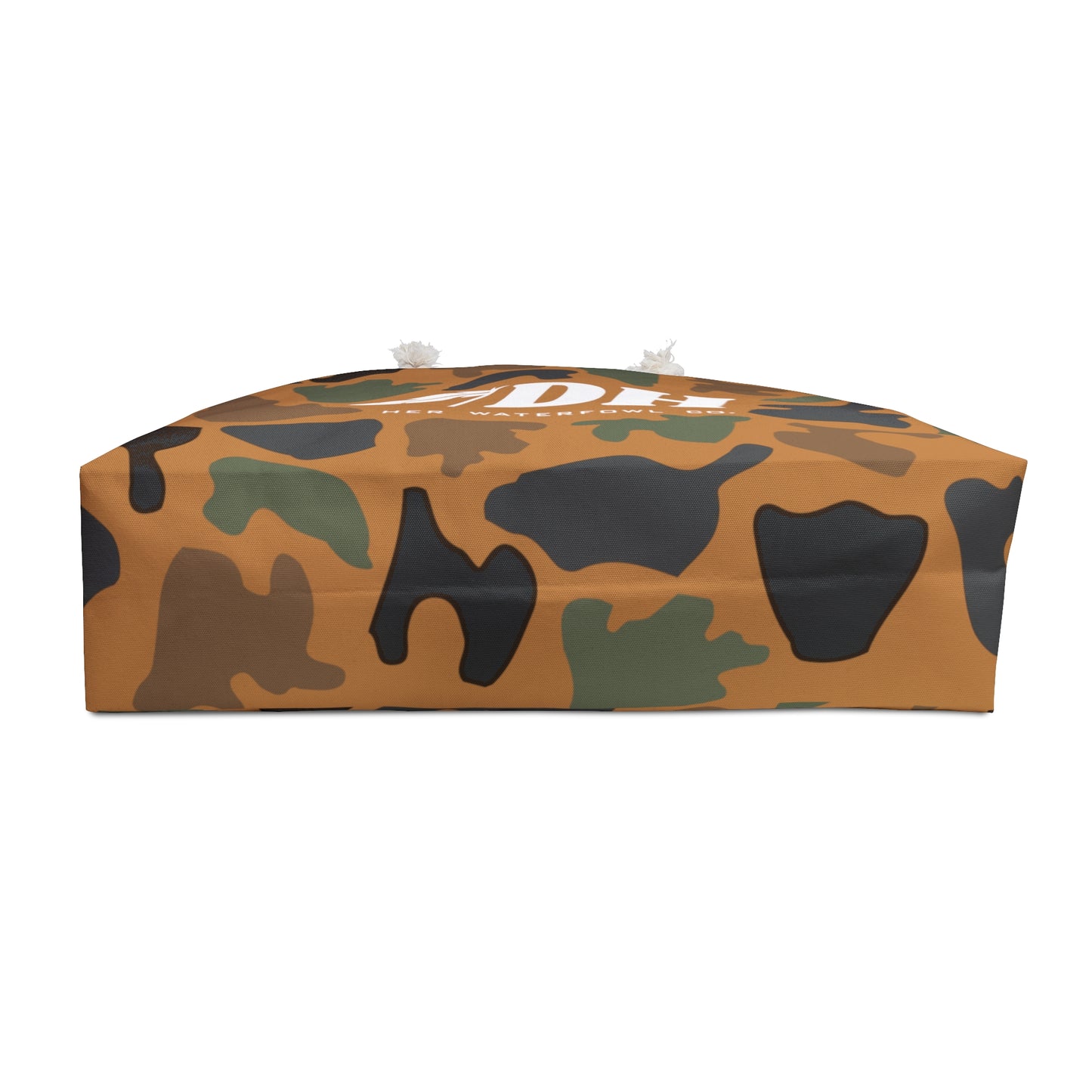 OLD SCHOOL DH Weekender Bag (White DH/Light Brown Background)