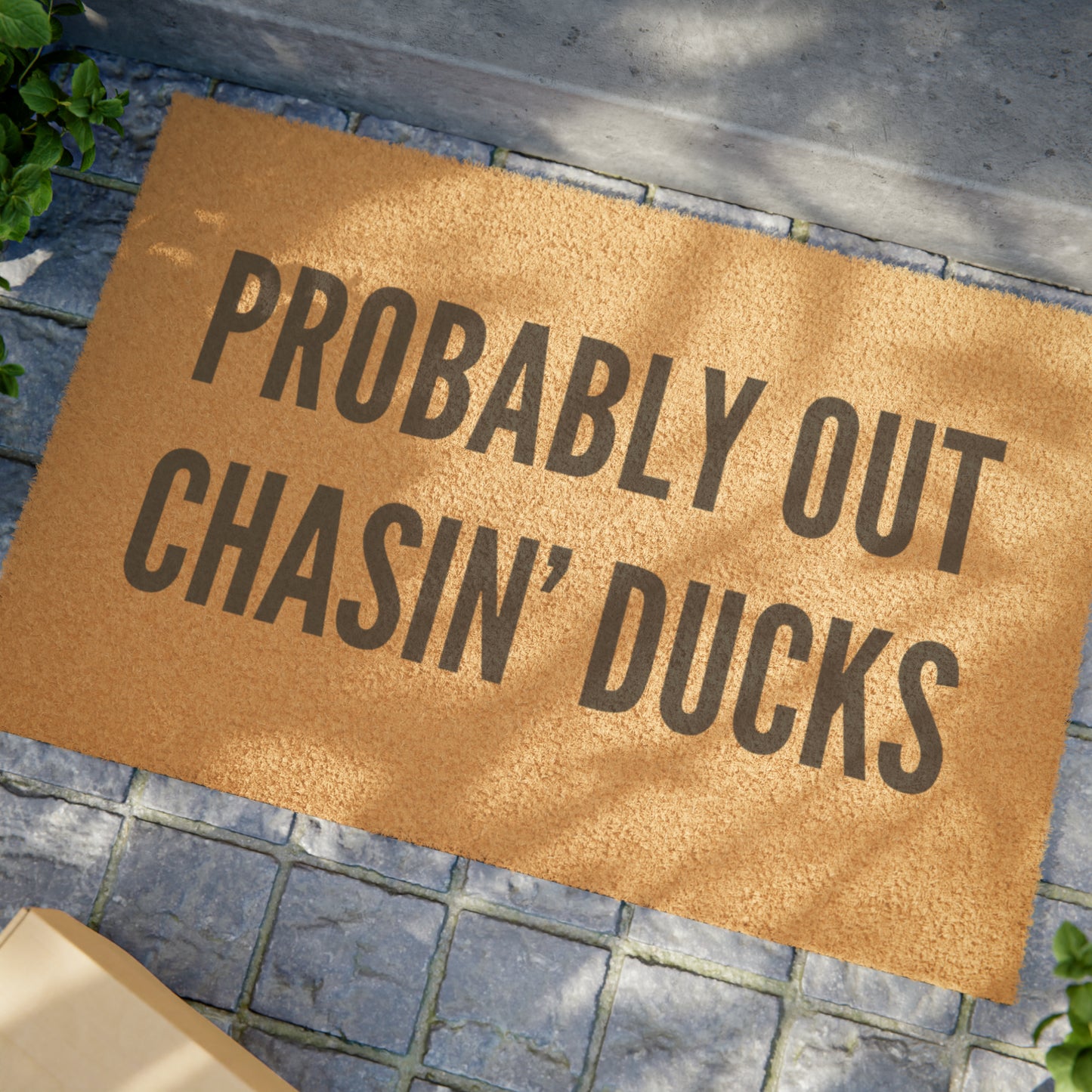 CHASIN' DUCKS Doormat