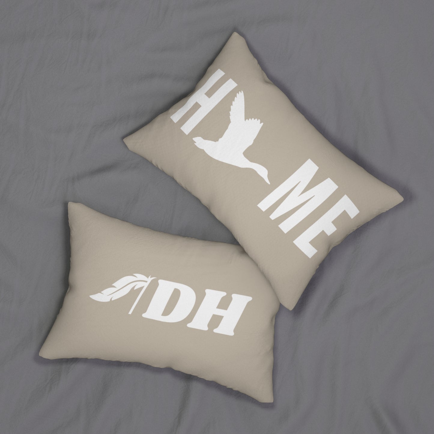 HOME Pillow in Tan (20x14")