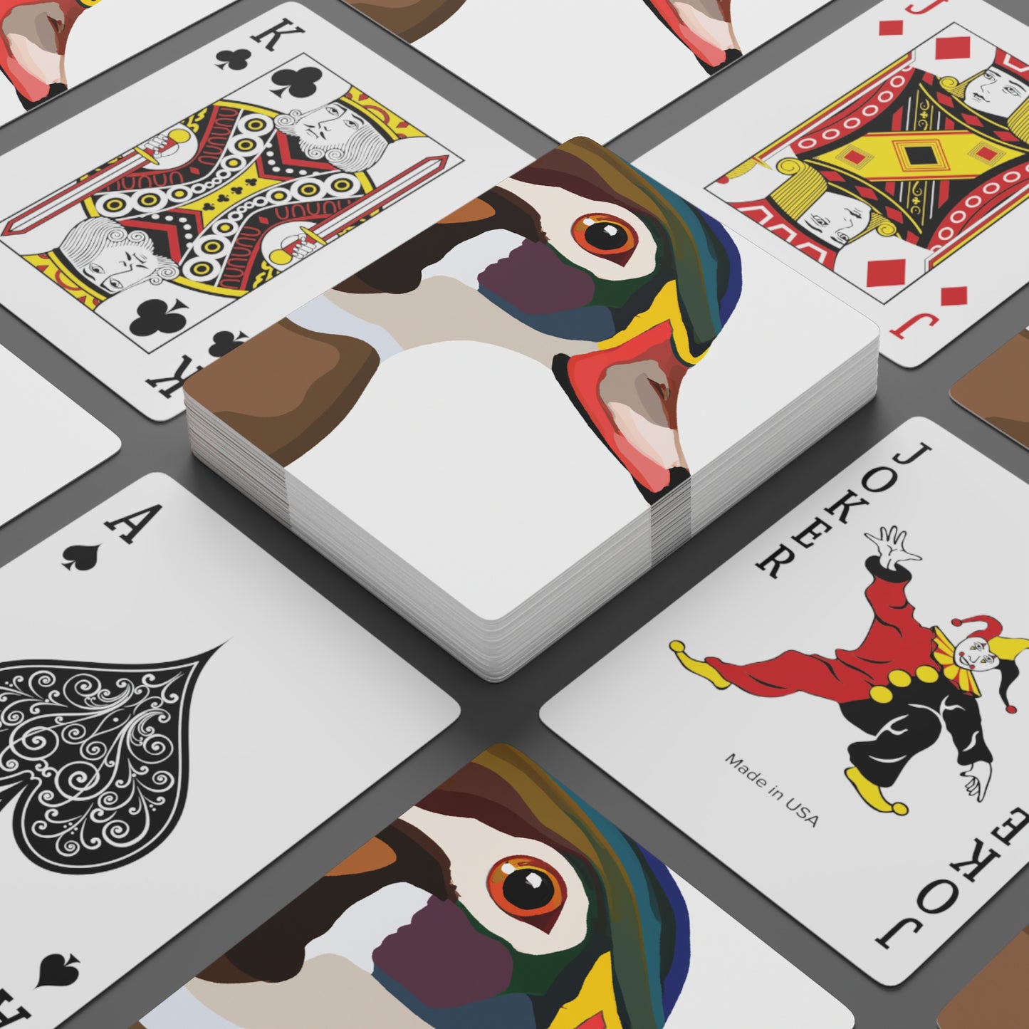 Wood Duck Playing Cards