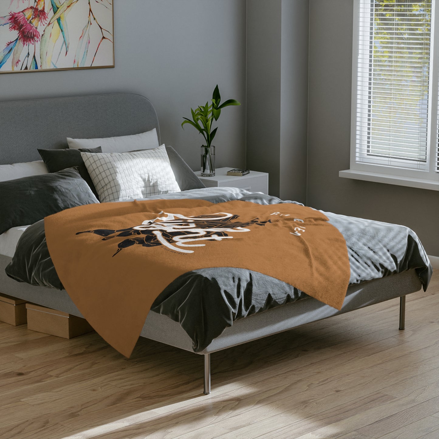 Cozy DH Raise 'Em Right Fleece Blanket