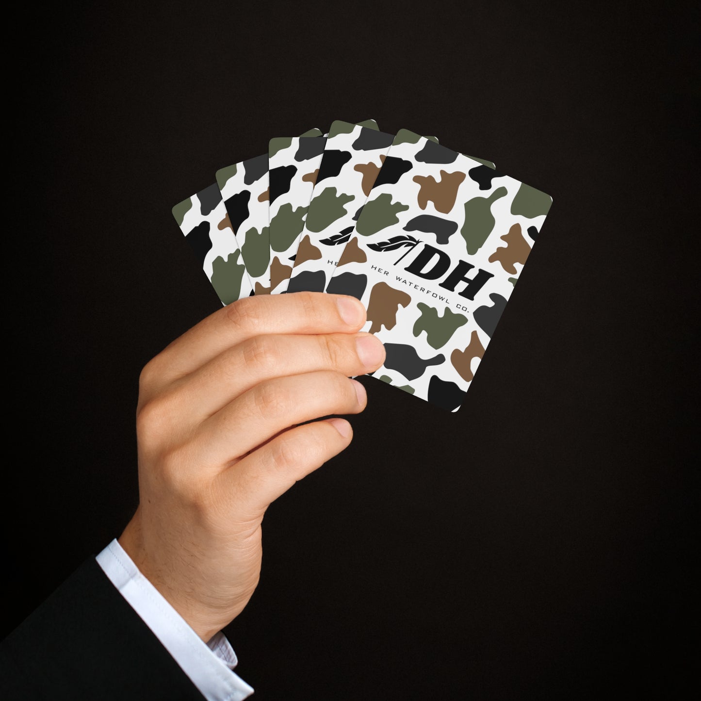 DH Camo Playing Cards
