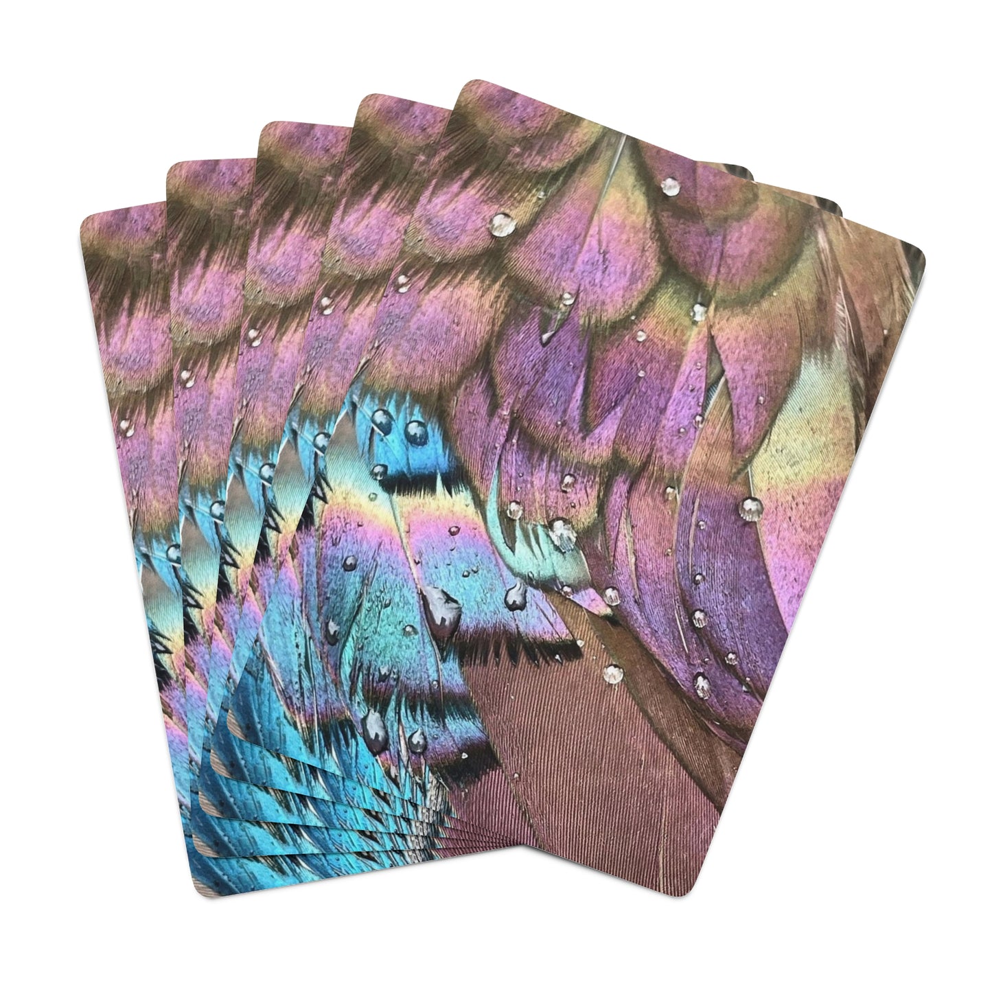 Wood Duck Hen Playing Cards