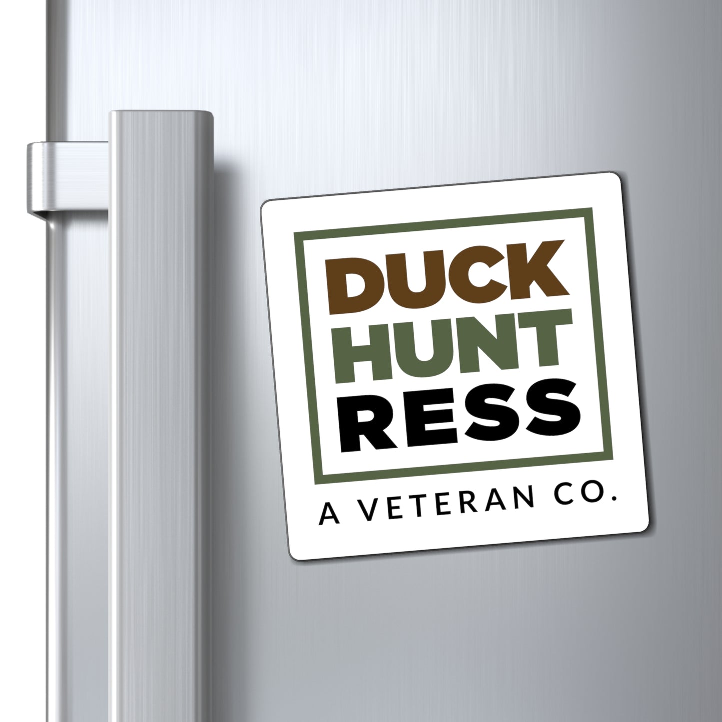 DUCK HUNTRESS Magnet (3 Size Options)