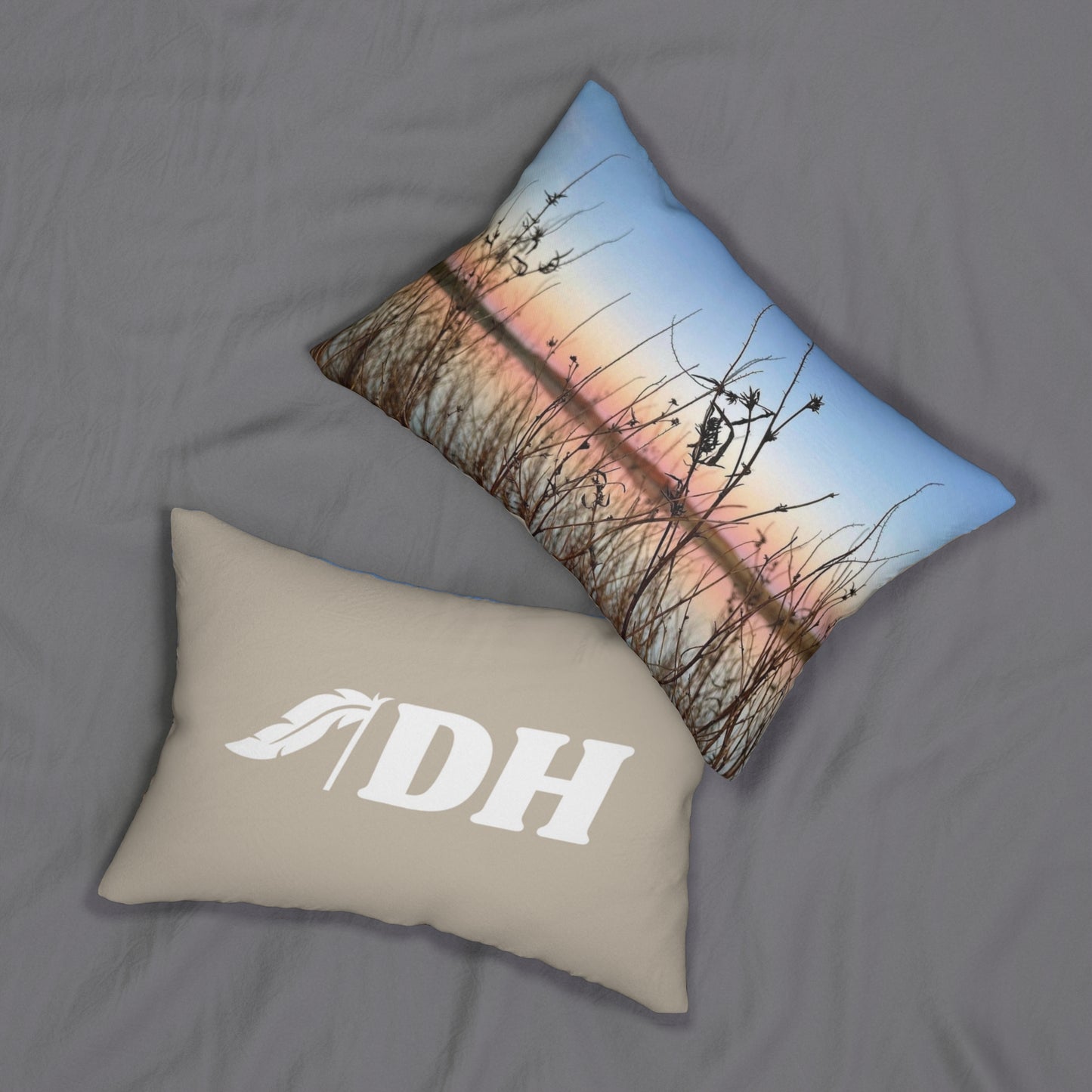 Texas Duck Blind Pillow (20x14")