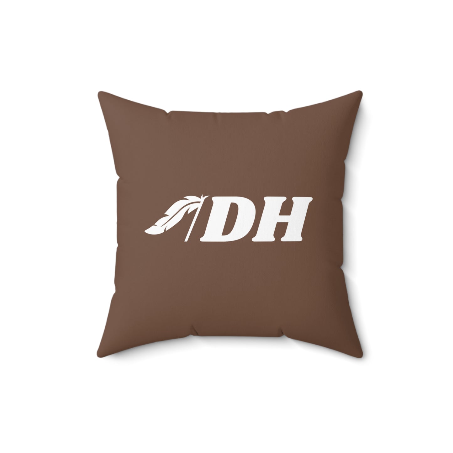 I DREAM Pillow in Brown