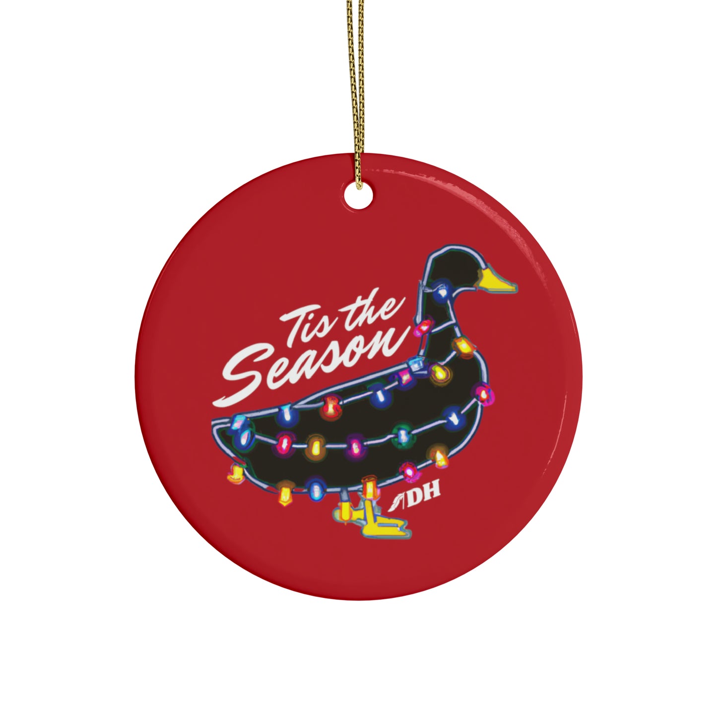 Tis the Season Ornaments - Red