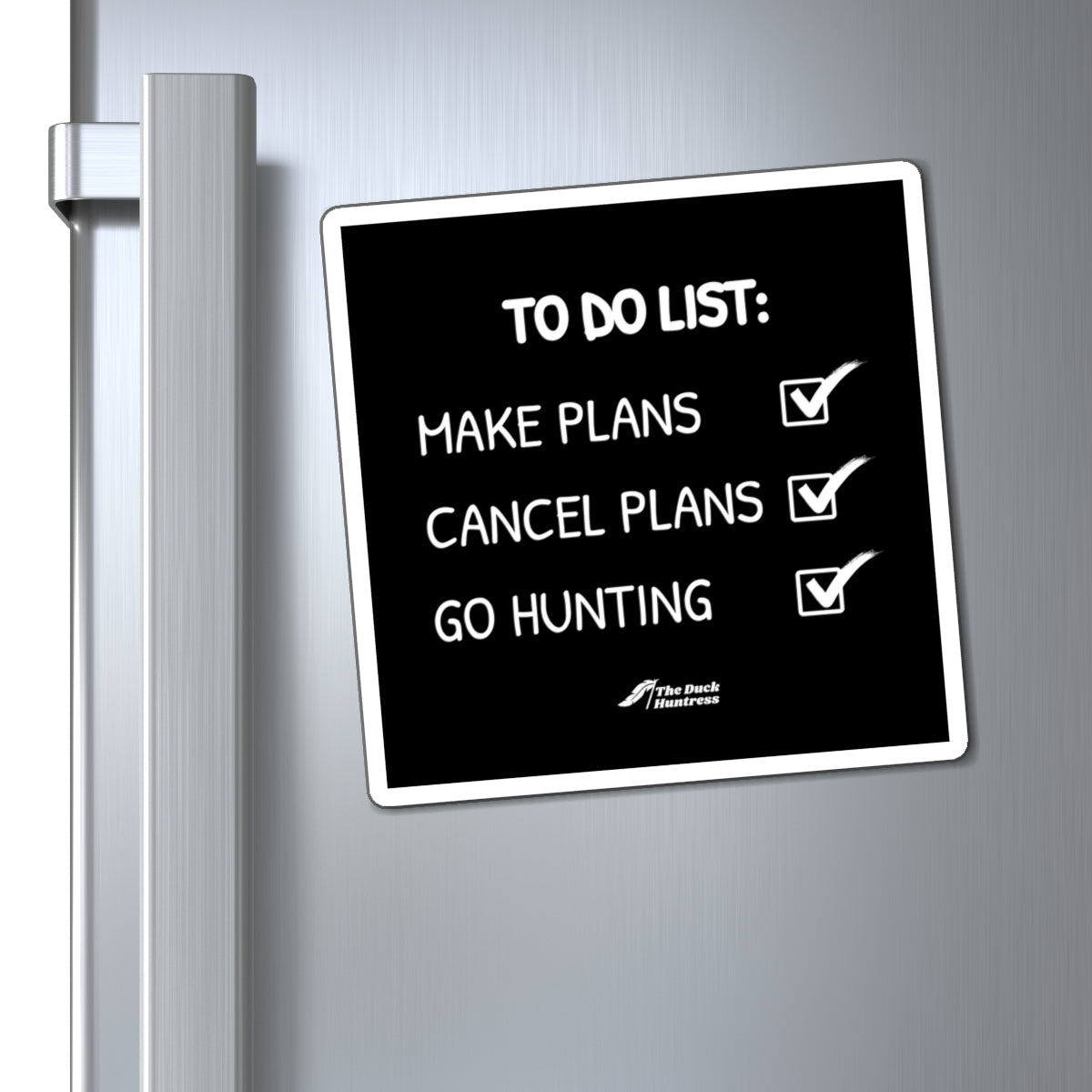 DH To Do List Magnet (Black Version)
