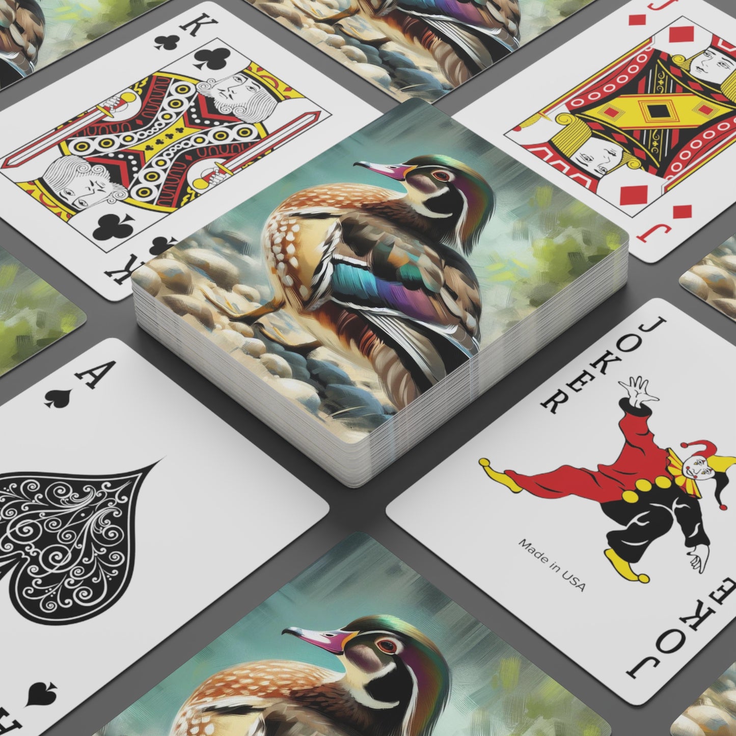 Woodie Playing Cards