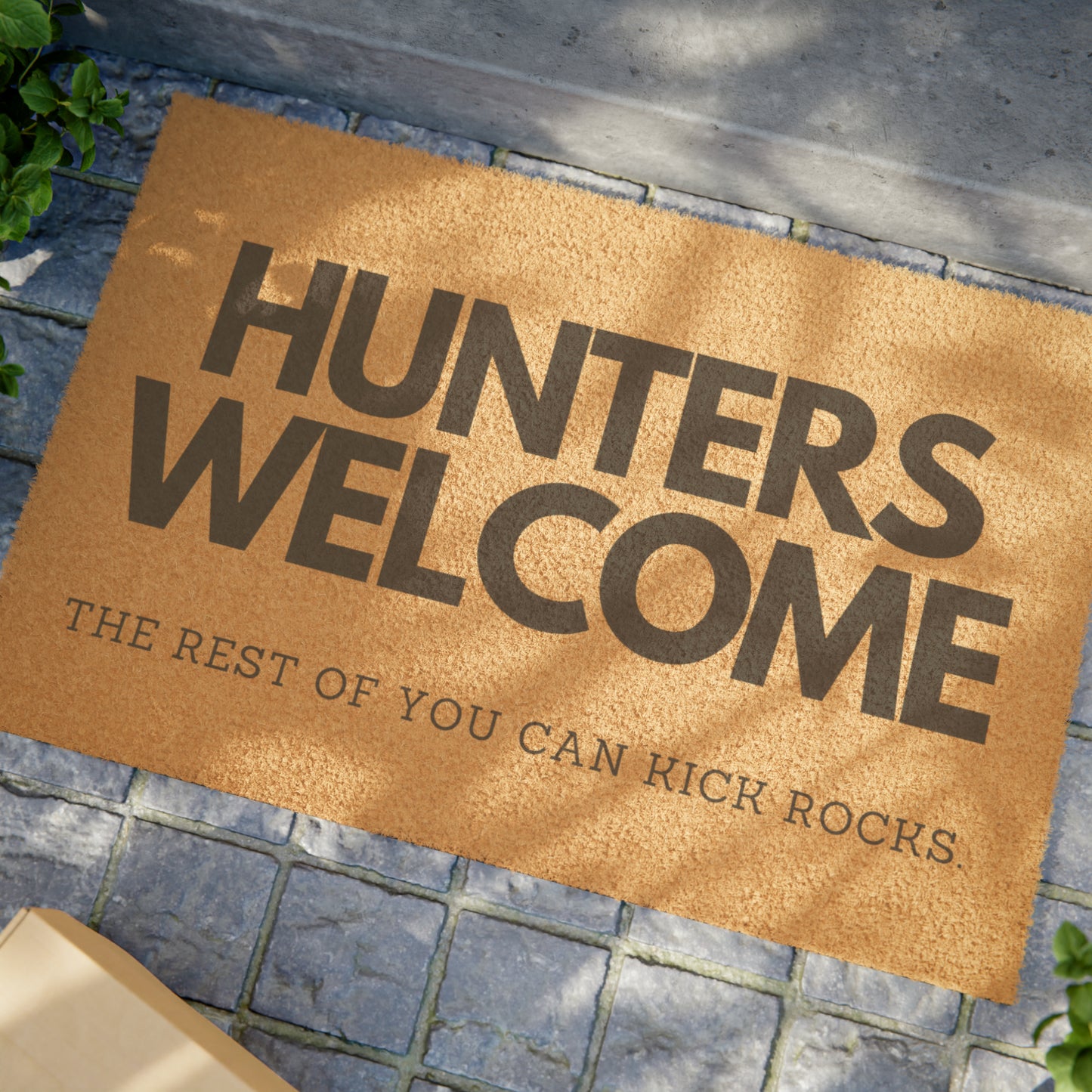 HUNTERS WELCOME Doormat