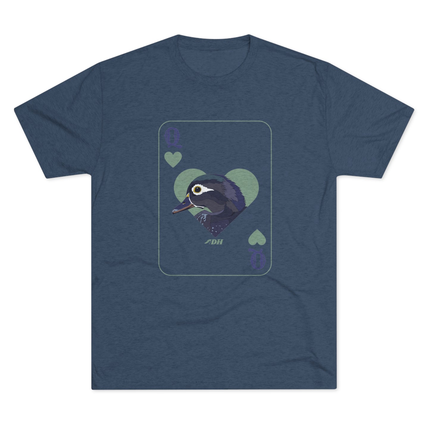 The Queen of Our Hearts Tee (Olive/Purple Version)