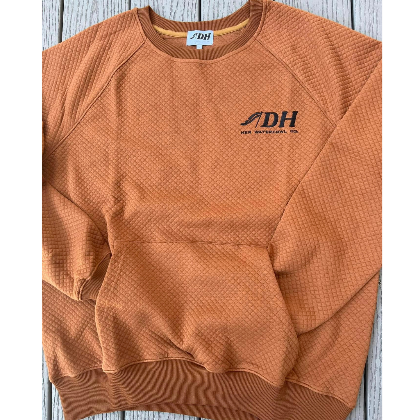 The DH Quilted Pocket Pullover SALE