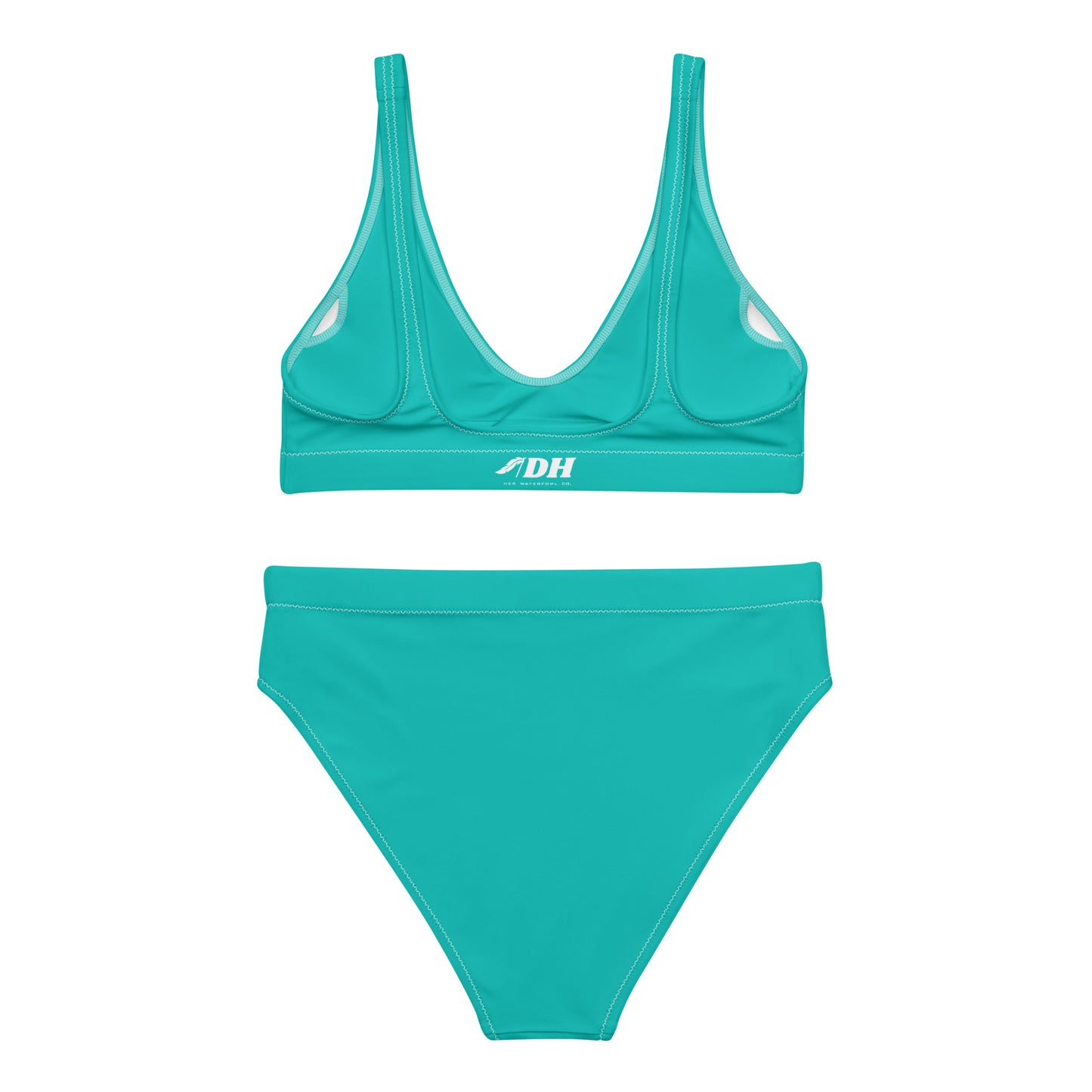 DH Smoked 'Em Bikini Set in Turquoise