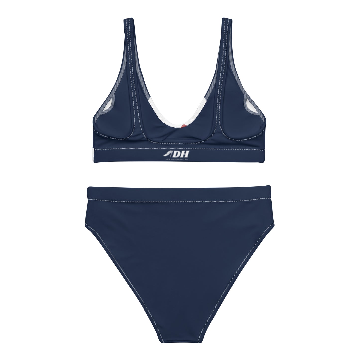 DH Mallard Lite Bikini Set in Navy/Red