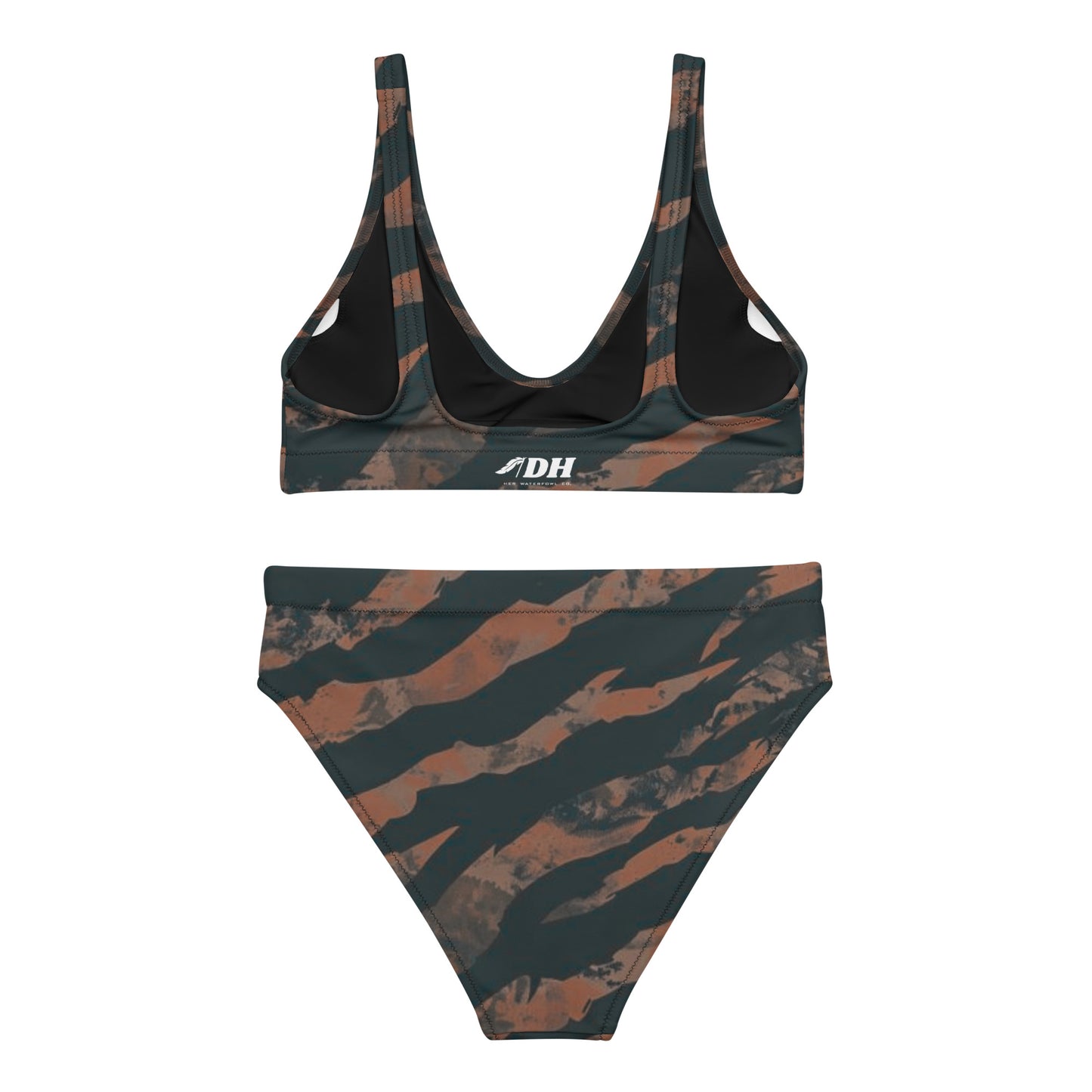 DH CHASE CAMO Bikini Set in Rust