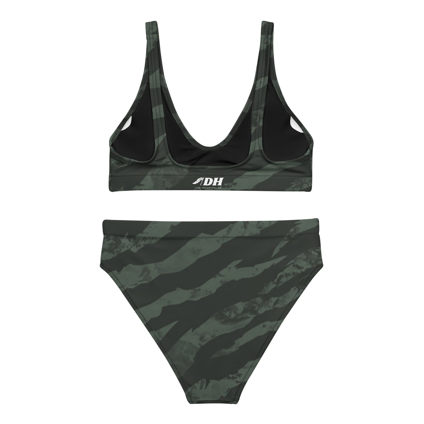 DH CHASE CAMO Bikini Set in Evergreen