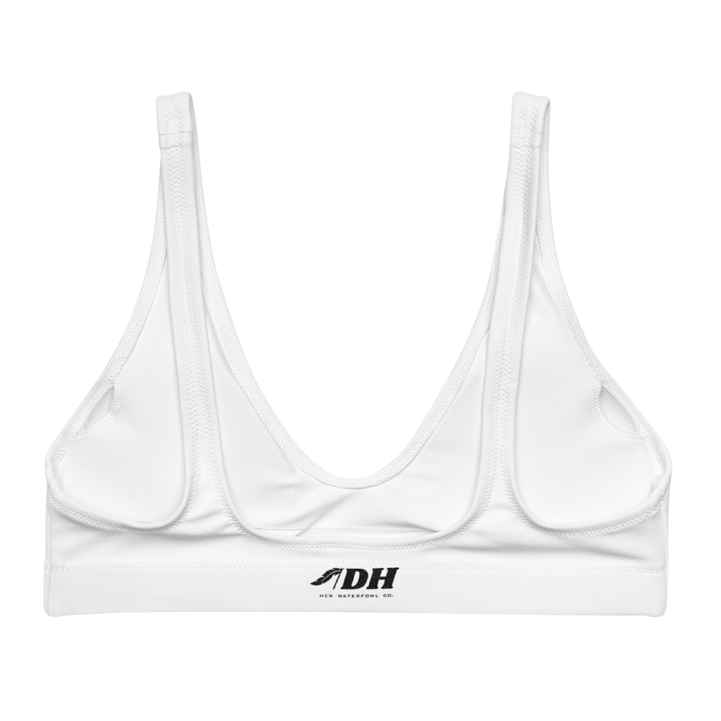 DH Lil' Debbie Prostaff Bikini Top in White