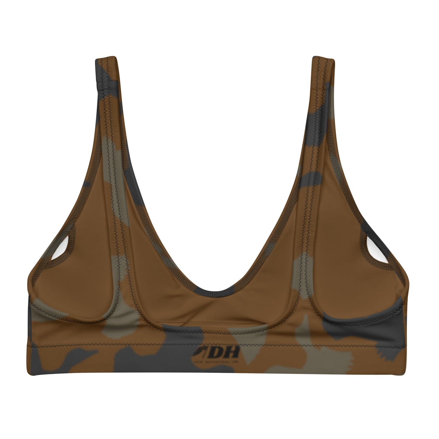 DH Ducks Bikini Top in Timber
