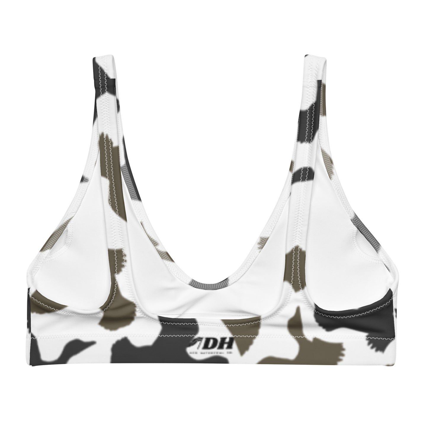 DH Ducks Bikini Top in White
