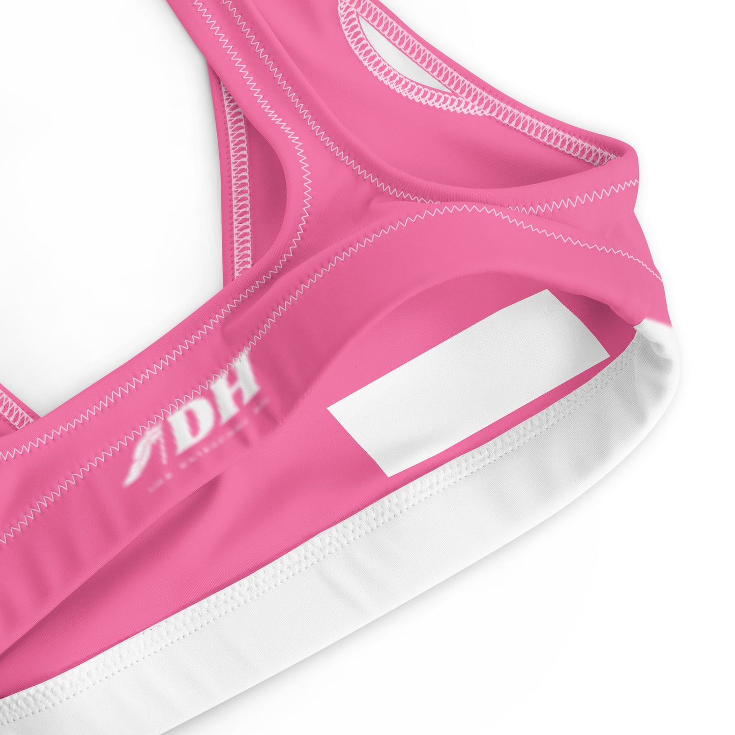 DH Smoked 'Em Bikini Top in Rose