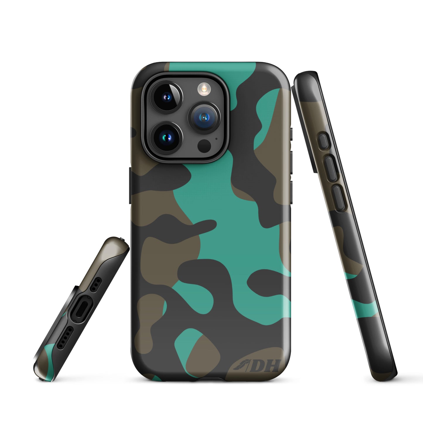 DH TIMBER Tough Case for iPhone® in Teal