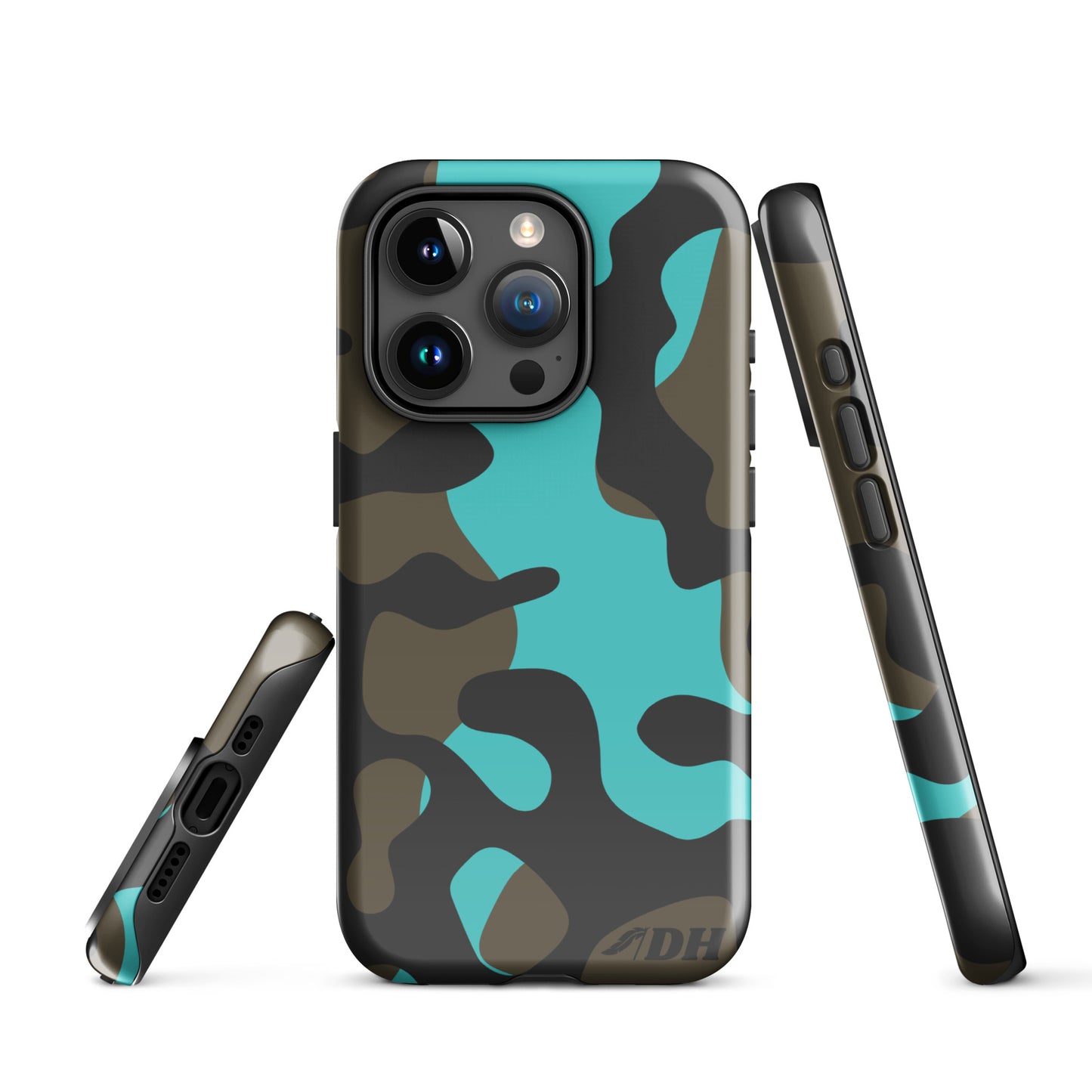 DH TIMBER Tough Case for iPhone® in Turquoise