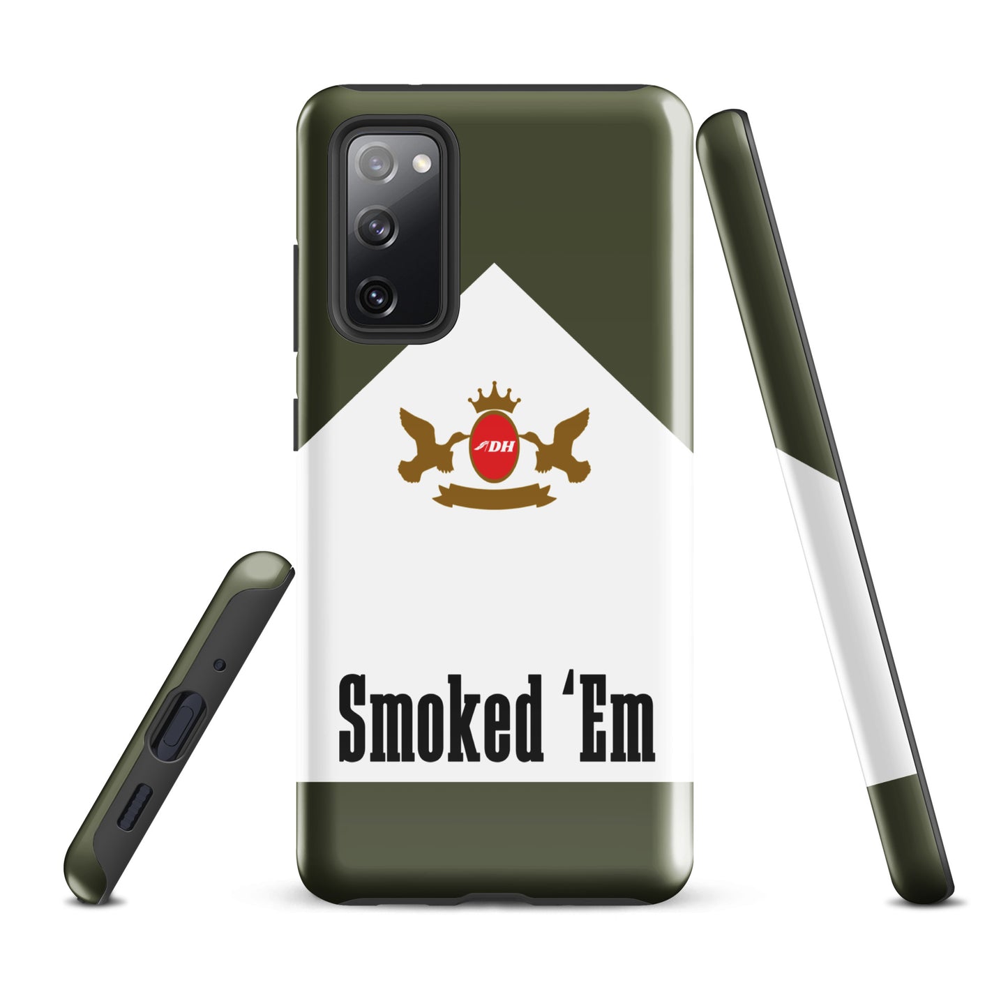 DH SMOKED 'EM Tough Case for Samsung® in Olive