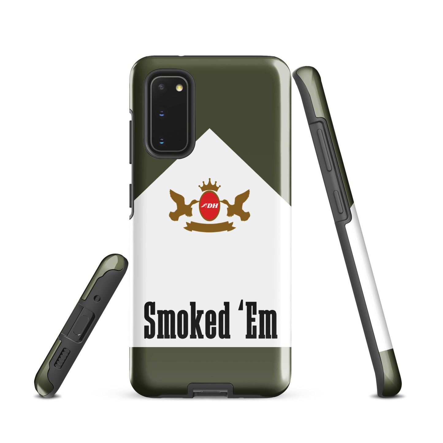 DH SMOKED 'EM Tough Case for Samsung® in Olive