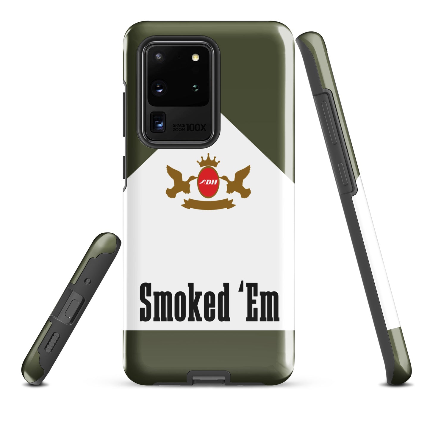 DH SMOKED 'EM Tough Case for Samsung® in Olive
