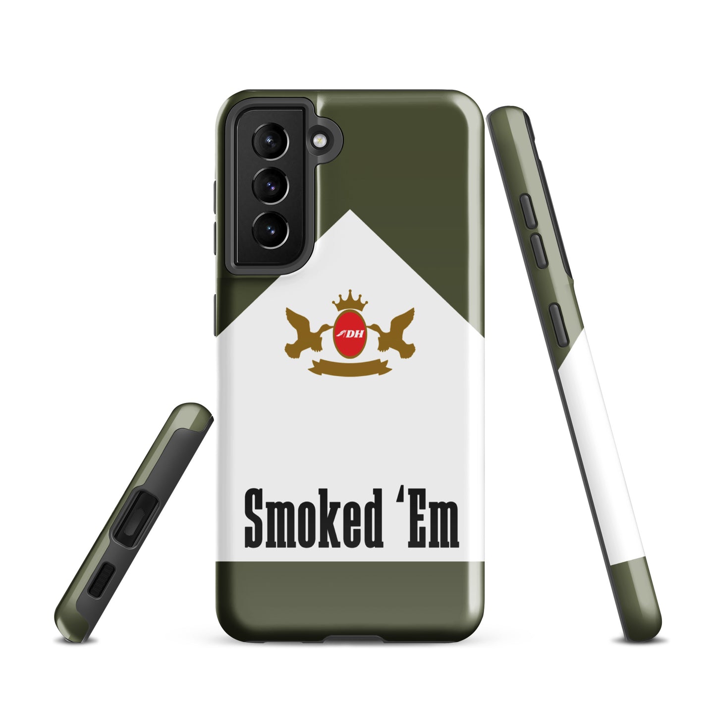 DH SMOKED 'EM Tough Case for Samsung® in Olive
