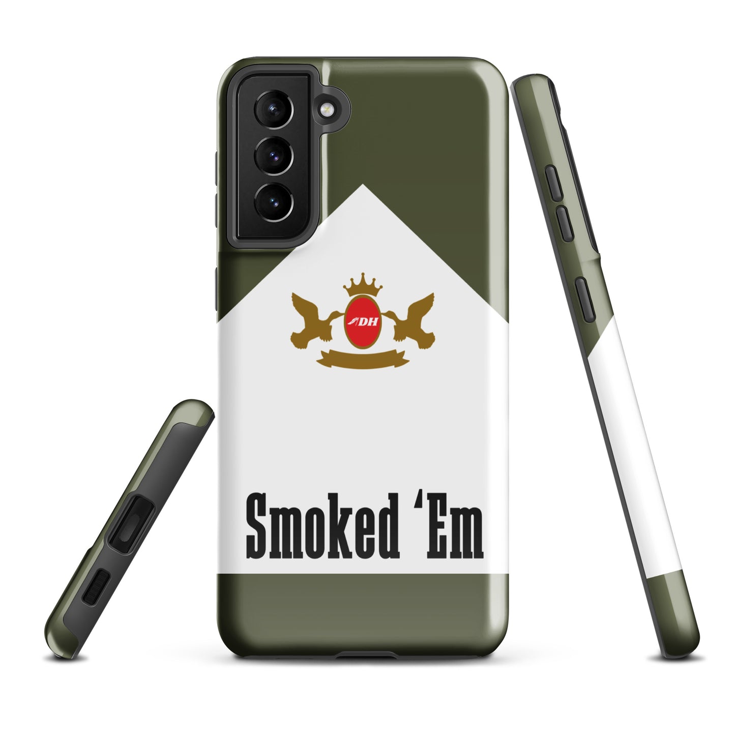DH SMOKED 'EM Tough Case for Samsung® in Olive
