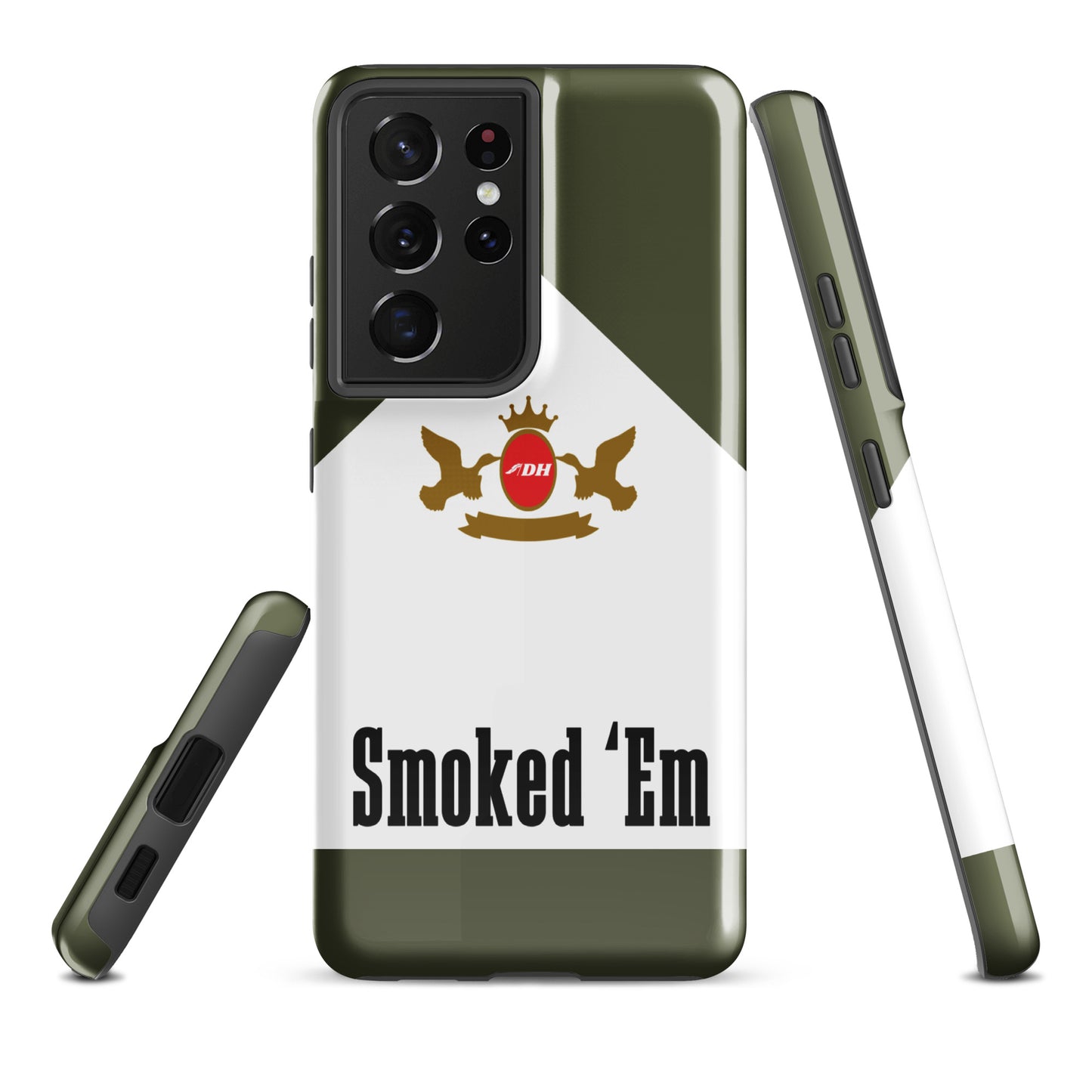 DH SMOKED 'EM Tough Case for Samsung® in Olive