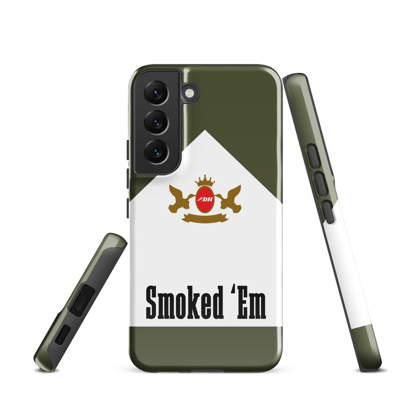 DH SMOKED 'EM Tough Case for Samsung® in Olive