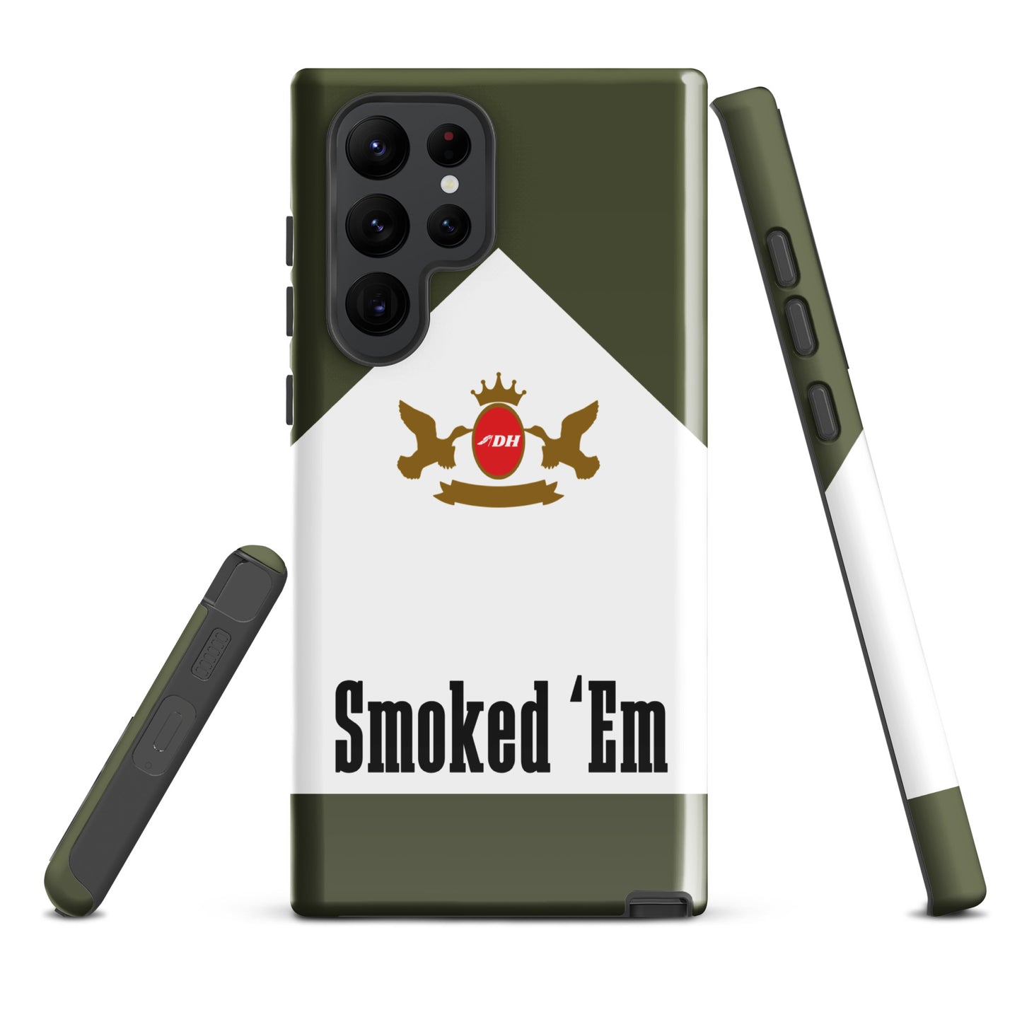 DH SMOKED 'EM Tough Case for Samsung® in Olive