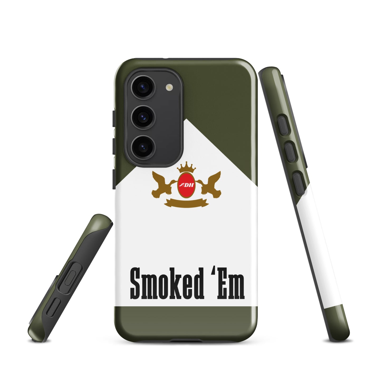 DH SMOKED 'EM Tough Case for Samsung® in Olive