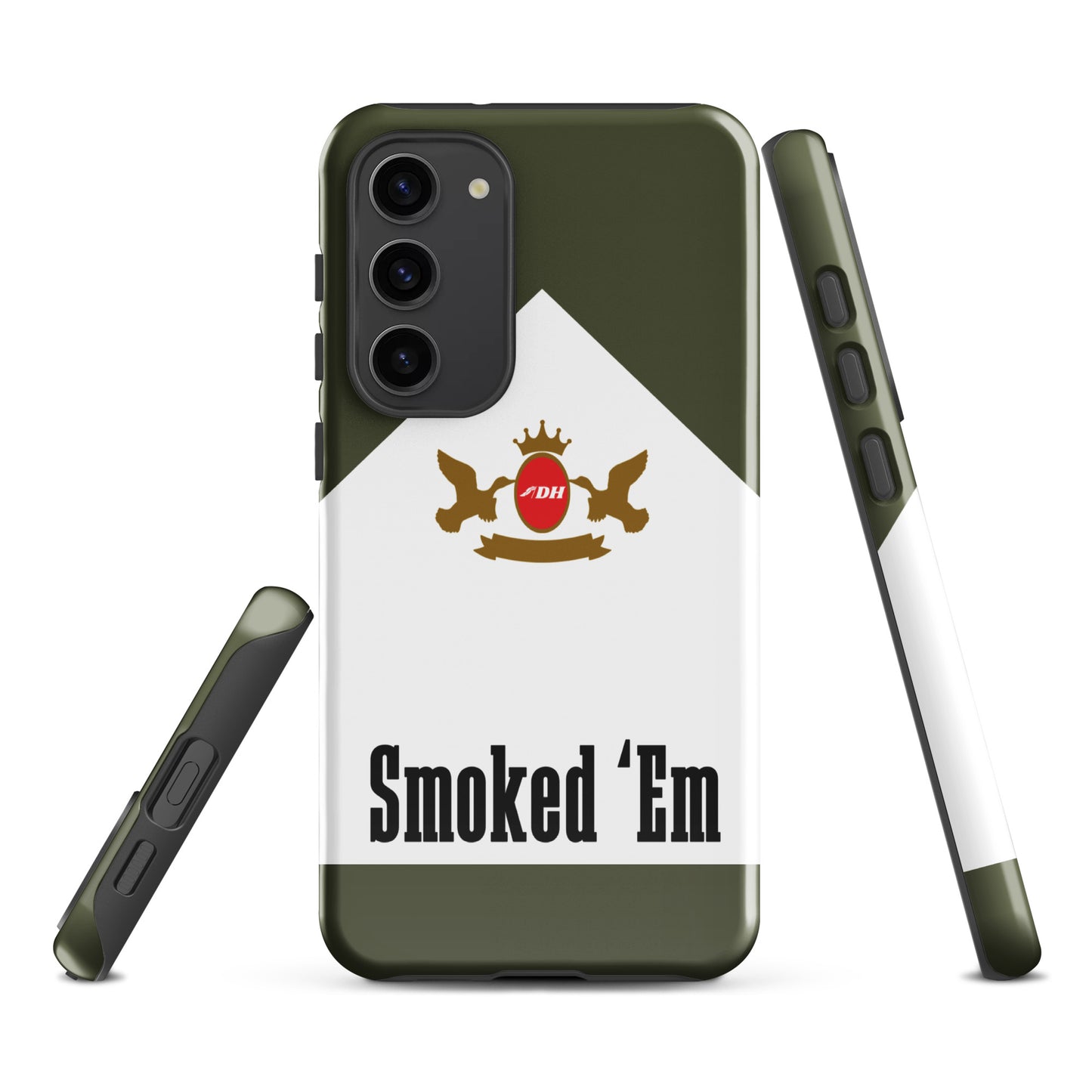 DH SMOKED 'EM Tough Case for Samsung® in Olive