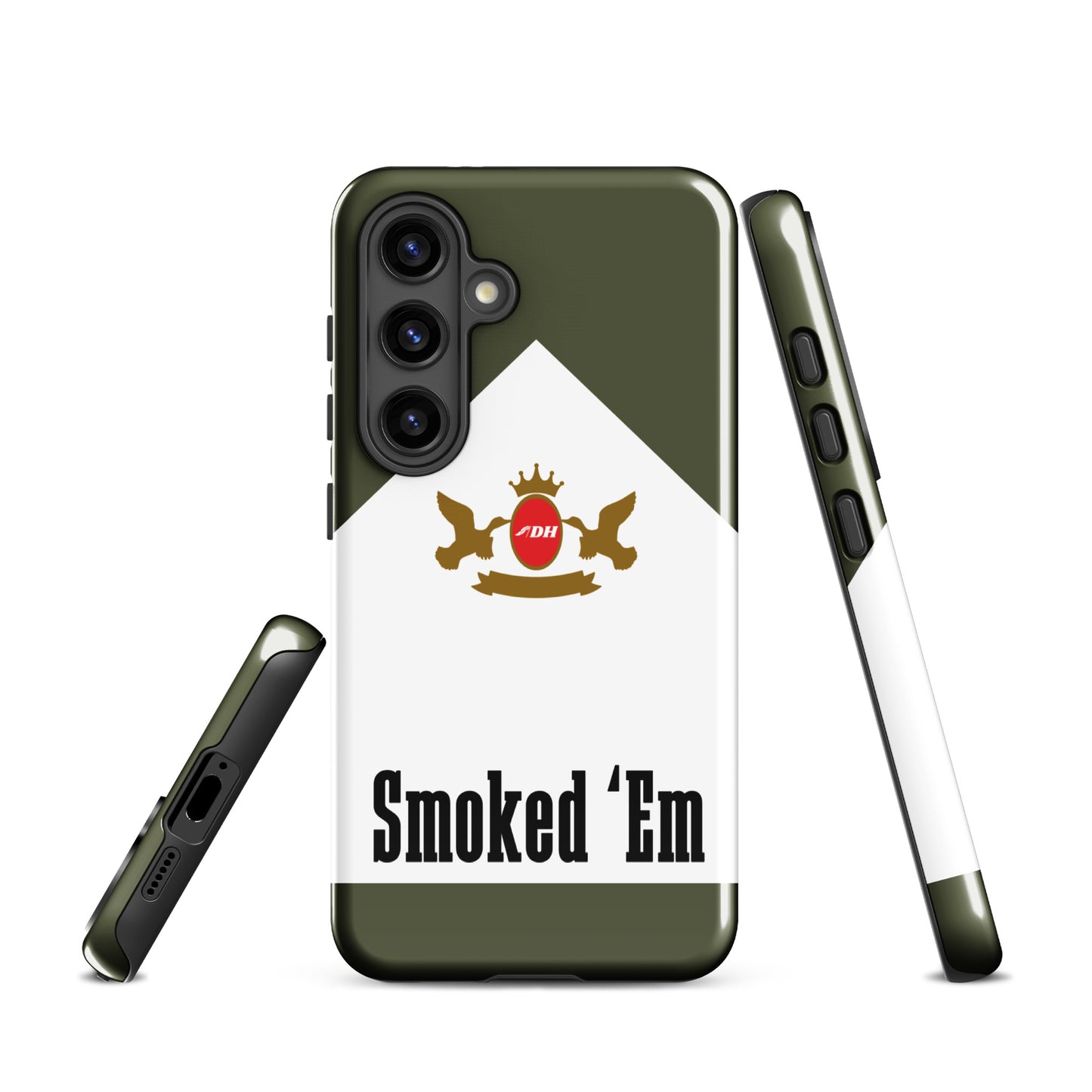 DH SMOKED 'EM Tough Case for Samsung® in Olive