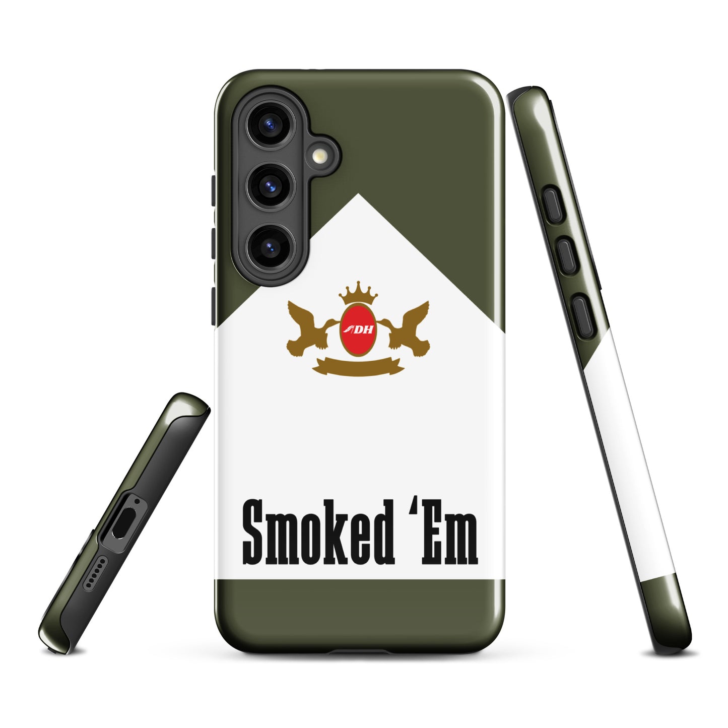 DH SMOKED 'EM Tough Case for Samsung® in Olive