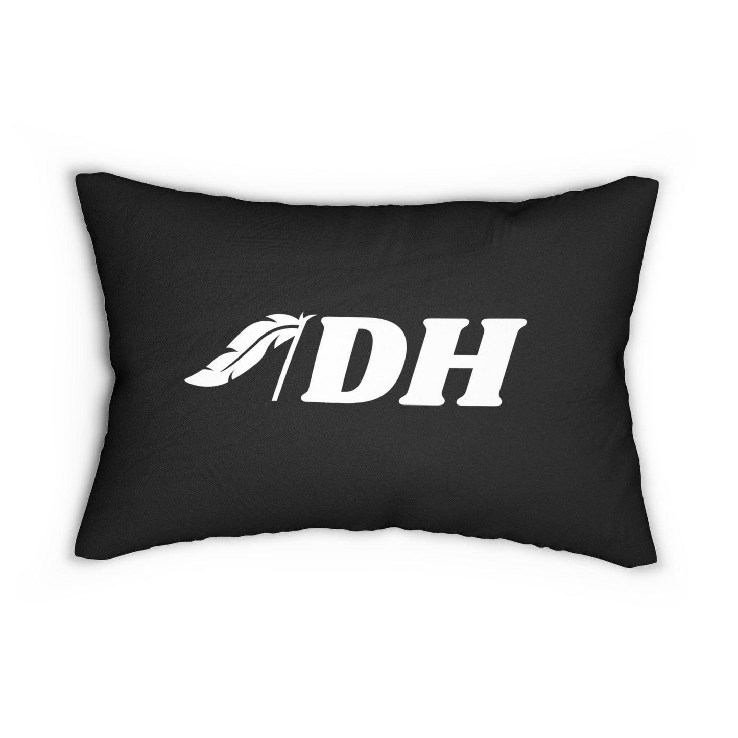 HOME Pillow in Black (20x14")