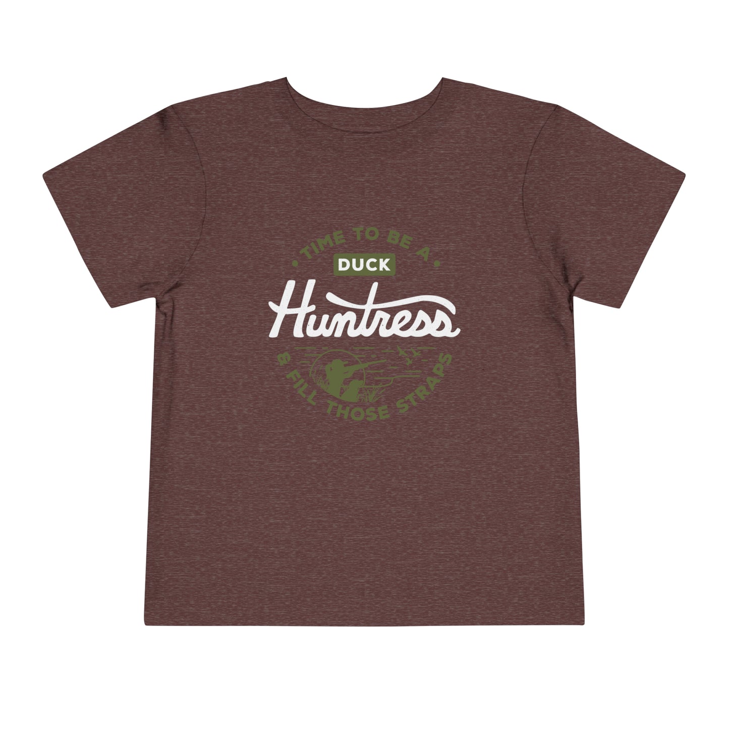 DH Time to be a Duck Huntress Toddler Tee