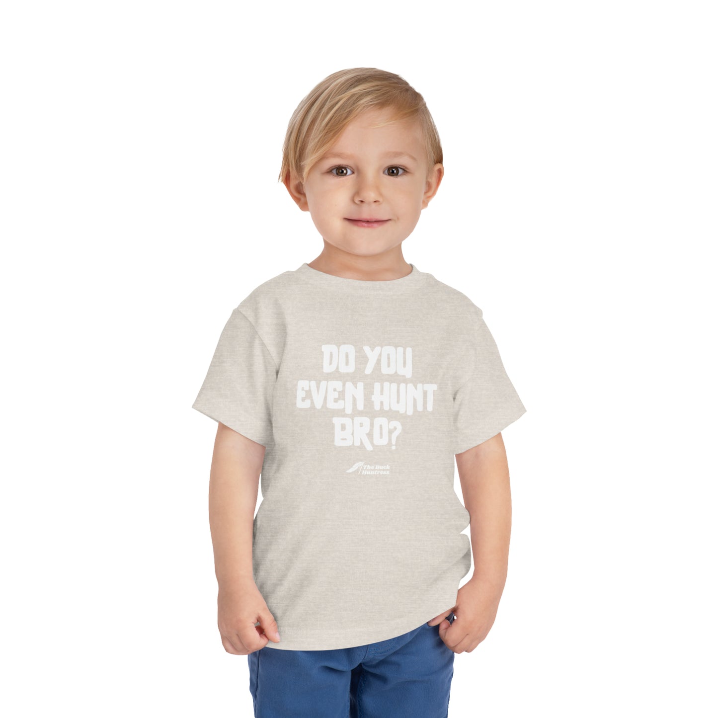 DH Do You Even Hunt Bro Toddler Tee (White Ink Versions)