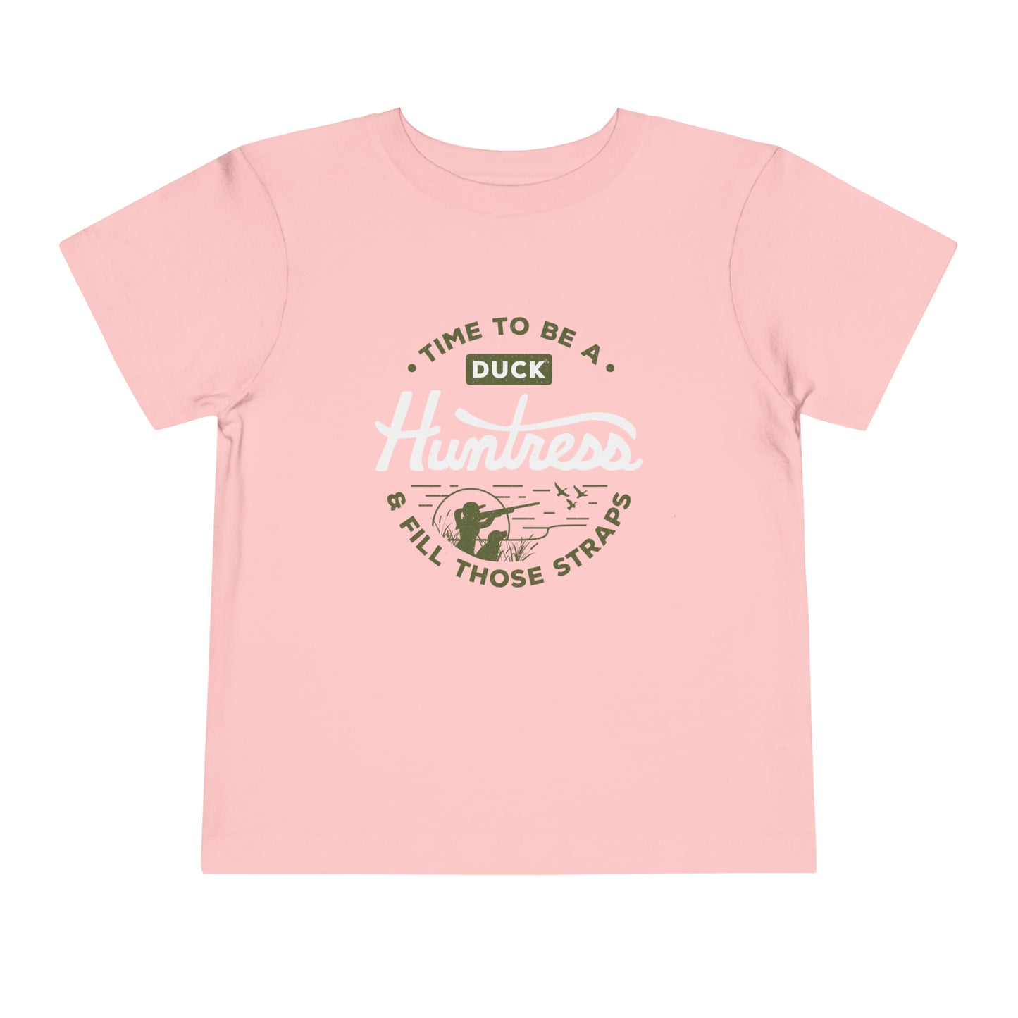 DH Time to be a Duck Huntress Toddler Tee