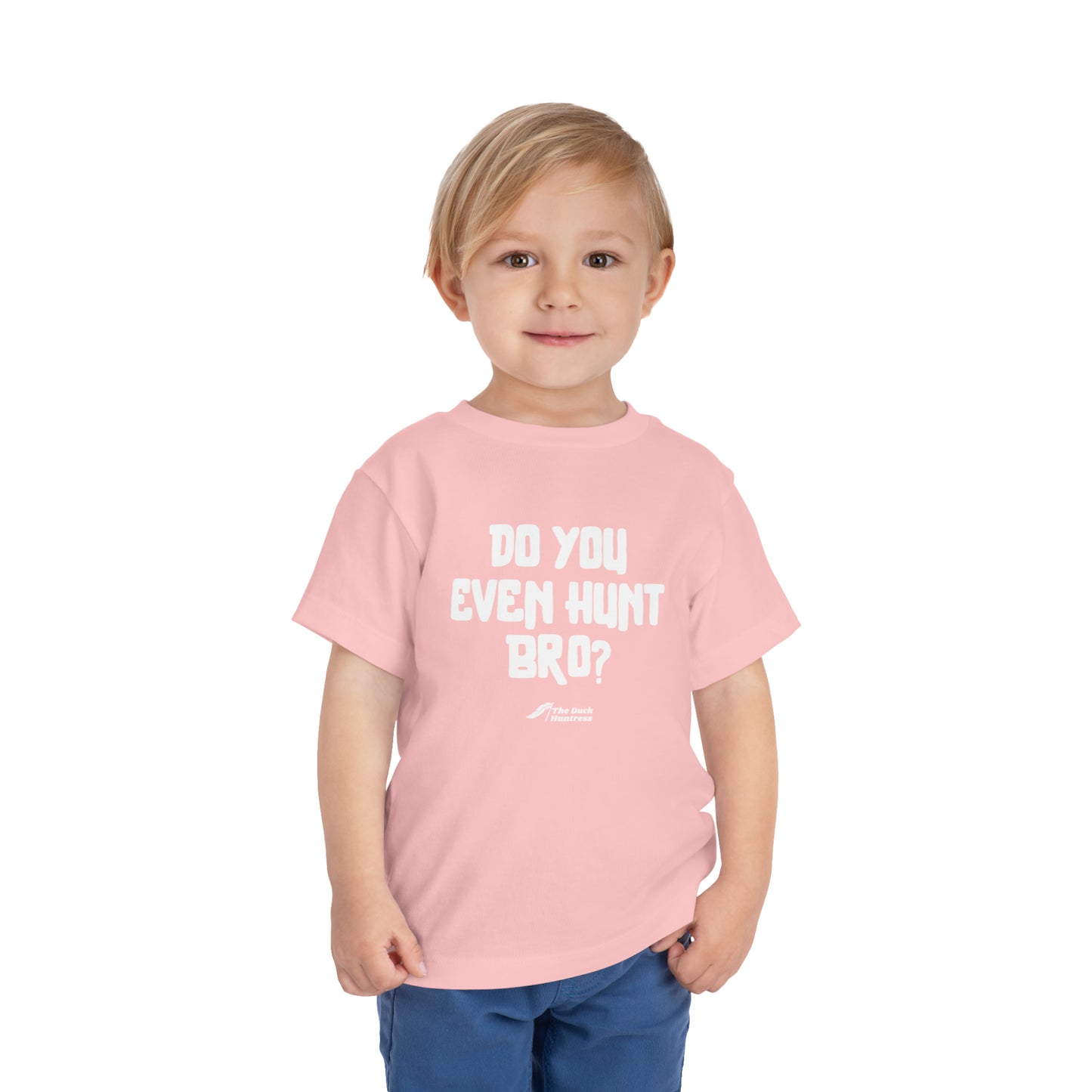DH Do You Even Hunt Bro Toddler Tee (White Ink Versions)