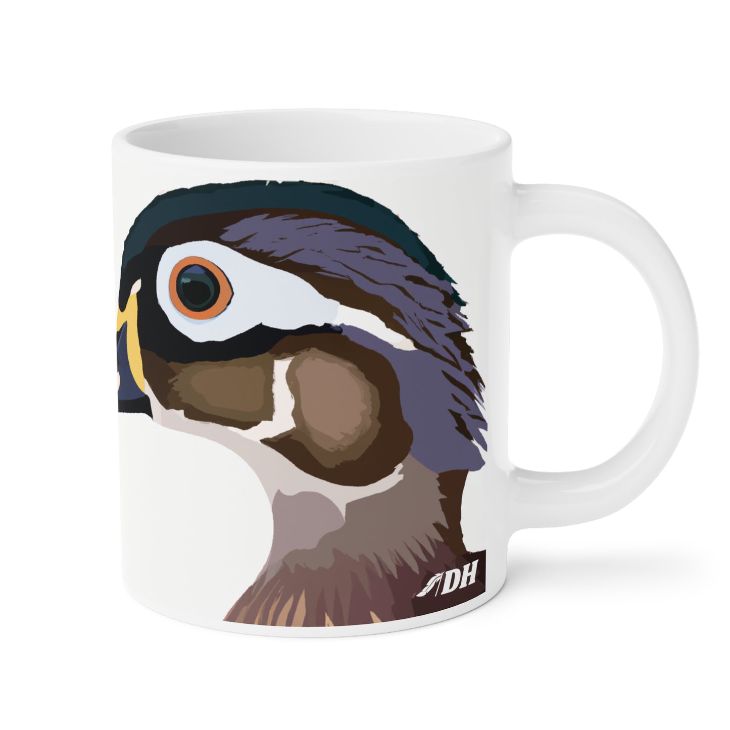 Woodie Drake & Hen Mug (20oz)