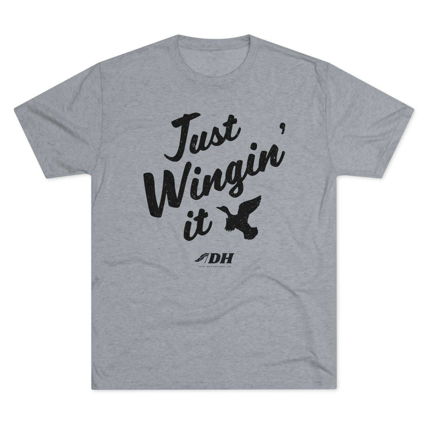 Just Wingin' It Tee (Black Versions)