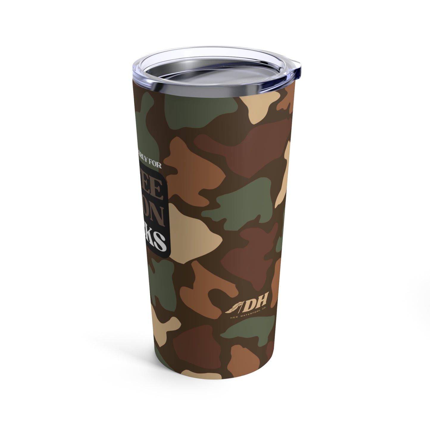 Coffee, Bacon & Ducks Brown Tumbler (20oz)