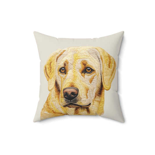 Yellow Lab Pillow